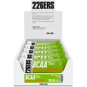 226ers Boîte De Barres énergétiques Endurance Fuel Bcaa´s Pomme 60g 24... pas cher