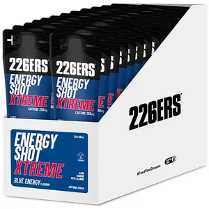 226ers Collez Blue Energy Xtrem Energy Shot 60ml 250mg Caff 24 Unités pas cher