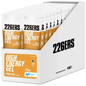 226ers Boîte De Gels énergétiques High Energy Salty Spéculoos 76g 24 U... pas cher