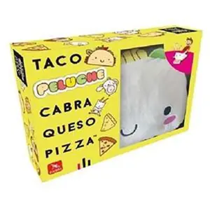 LÚdilo Peluche Taco Contient Et Jeu De Cartes Moufle En Peluche 65 Unités pas cher