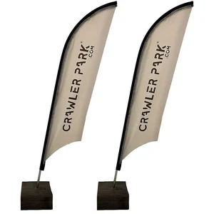 Crawler Park Drapeaux De Plage Pour Rc 1/10 30 Cm 2 Unités pas cher