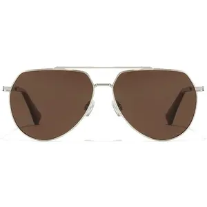 Comparateur de prix : Lunettes de soleil Unisexe Hawkers Shadow Polarisées ø 60 mm Doré Argenté Or rose