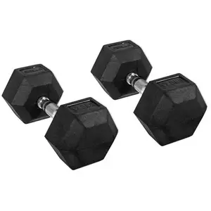Olive Haltères Hexagonaux 17.5kg 2 Unités pas cher