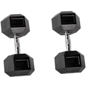 Olive Haltères Hexagonaux 32.5kg 2 Unités pas cher