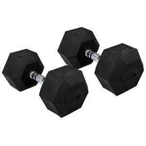 Olive Haltères Hexagonaux 35kg 2 Unités pas cher