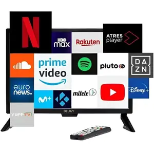 Blugy Téléviseur Smart Led Hd 21.5 Pouces 1920x1080 Pixels 12v pas cher