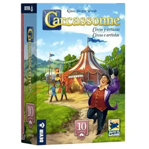 Devir Jeu De Société Carcassonne: Sous Le Chapiteau pas cher