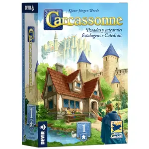 Devir Iberia Jeu De Société Carcassonne Posadas Y Catedrales pas cher