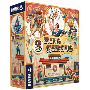Devir 3 Ring Circus Bordspel Veelkleurig pas cher