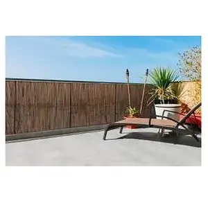 NORTENE Canisse Synthétique Imitation Osier Marron ""Fency Wick"" 1,50 X 3 MVendu parrakuten
