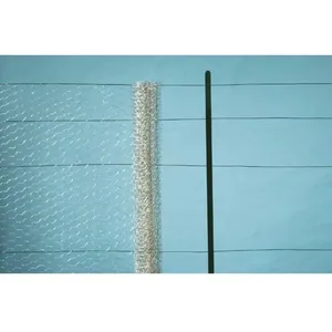 Grillage métal - NORTENE - Modèle triple torsion - 1 x 50 m - Acier galvanisé - Maille 25 mm pas cher