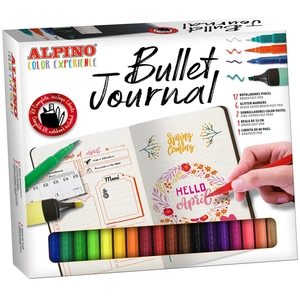 Comparateur de prix : Schrijfset Alpino Bullet Journal Color Experience 22 Onderdelen