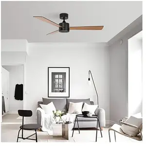 VENTYLY MARDEL Ventilateur de plafond noir Ø132 pas cher