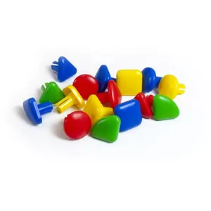 Miniland Miniland95072 Superpegs Boîte de 240 pièces Multicolore pas cher