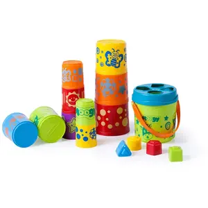 Miniland Cubes Empilables Giantte Moogy pas cher