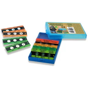 Miniland- Lot de 15 Micro-Assiettes préparées, 50.99007, Multicolore pas cher