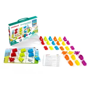 Miniland 45340 Jeu de tri et Compteur Multicolore pas cher