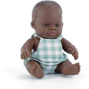 MINILAND Babypop Afrikaanse Jongen 21cm. pas cher
