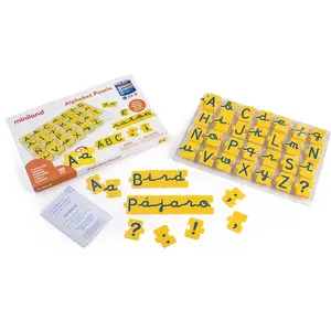 Miniland Educational - Puzzle de l'alphabet - puzzle - 168 pièces pas cher