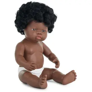 Miniland Poupée Bébé Africaine 38 Cm pas cher