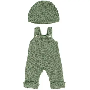 Miniland Ensemble De Vêtements Tricotés : Barboteuse Et Bonnet 38 Cm pas cher