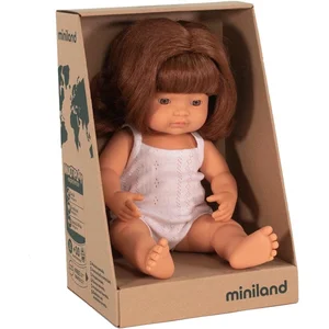 Miniland Educational - Poupée du monde - Fille - Caucase pas cher
