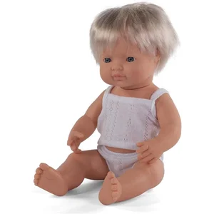 Miniland Miniland31151 Poupée Bébé Garçon Européen 38 cm 31151 Multicolore pas cher