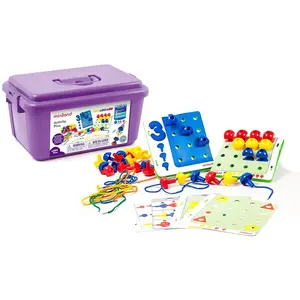 Miniland- Conteneur, 144 pièces, 31785 pas cher