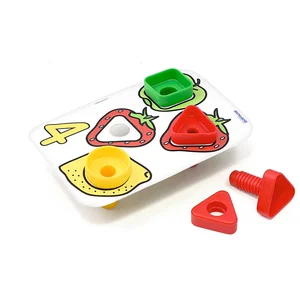 Miniland- Écrous et boulons d'activité, Miniland31759, Multicolore pas cher