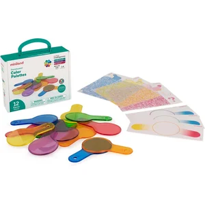 Miniland - Set de palettes translucides couleurs (XML-32173) pas cher