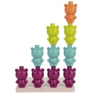 Miniland Eco Colors Bears : jeu de mathématiques fabriqué en bioplastique. pas cher