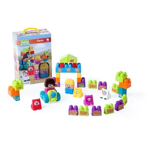 Miniland Educational Corporation Miniland Super Blocks Set - Farm Playset pas cher