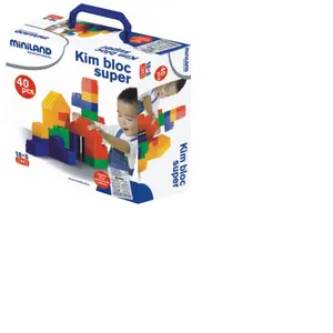 Comparateur de prix : Miniland Briques Geantes Ultra Souples - Lot De 40