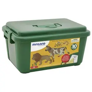 Miniland Educational - Animaux sauvages et de la ferme pas cher