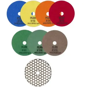 Disque diamant polissage et poncage a sec 100 mm gr. 200 Rubi 62972 pas cher