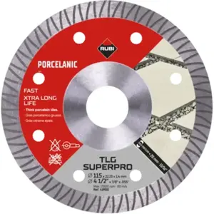 Rubi TLG Diamantschijf 125 mm x 22,2 mm pas cher