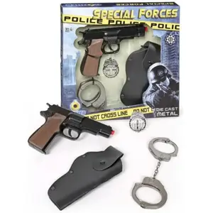 Gonher Cpa Toy Coffret De Police Pistolet 8 Coups + Menottes pas cher