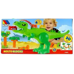 M MOLTO Dino Blocs 30 pcs pas cher