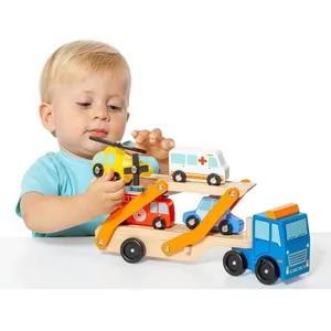 Molto Camion D´urgence Avec Véhicules pas cher