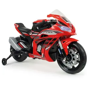 Injusa Moto De Compétition Honda 12v pas cher