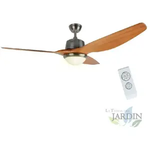 Suinga - Ventilateur de plafond Orbegozo, lumière led, télécommande, p... pas cher