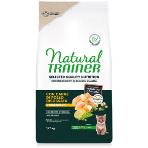 1,25kg Selected Quality Nutrition Kitten Poulet Natural Trainer croquettes pour chat pas cher
