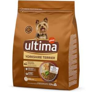 Ultima Dog Yorkshire Terrier poulet pour chien - 2 x 2,5 kg pas cher