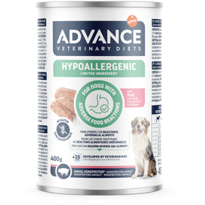 Advance Veterinary Diets Hypoallergenic pour chien - porc (400 g) pas cher