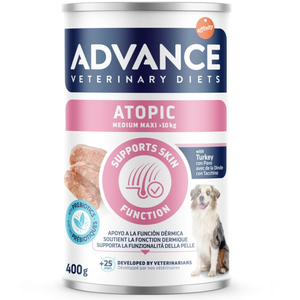 Advance veterinary diet dog atopic gevoelige huid medium / maxi pas cher