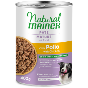 Lot economique: 2x400g de nourriture pour chien Natural Trainer Maintenance Mature medium & maxi pas cher