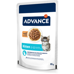 Advance Kitten poulet pour chaton - 12 x 85 g pas cher