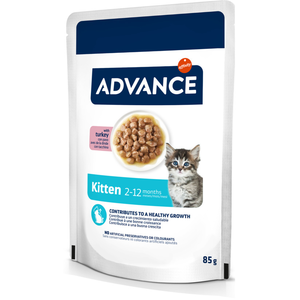 Advance Kitten dinde pour chaton - 12 x 85 g pas cher