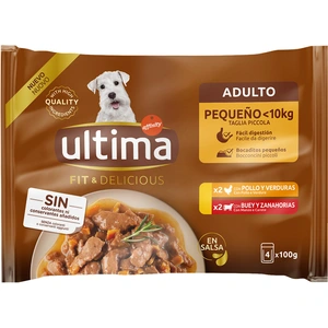 Ultima Fit & Delicious Mini Adult 44 x 100 g pour chienVendu parzooplus-be