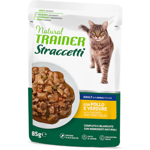 Natural Trainer Lamelles en sauce 22 x 85 g pour chat - poulet pas cher